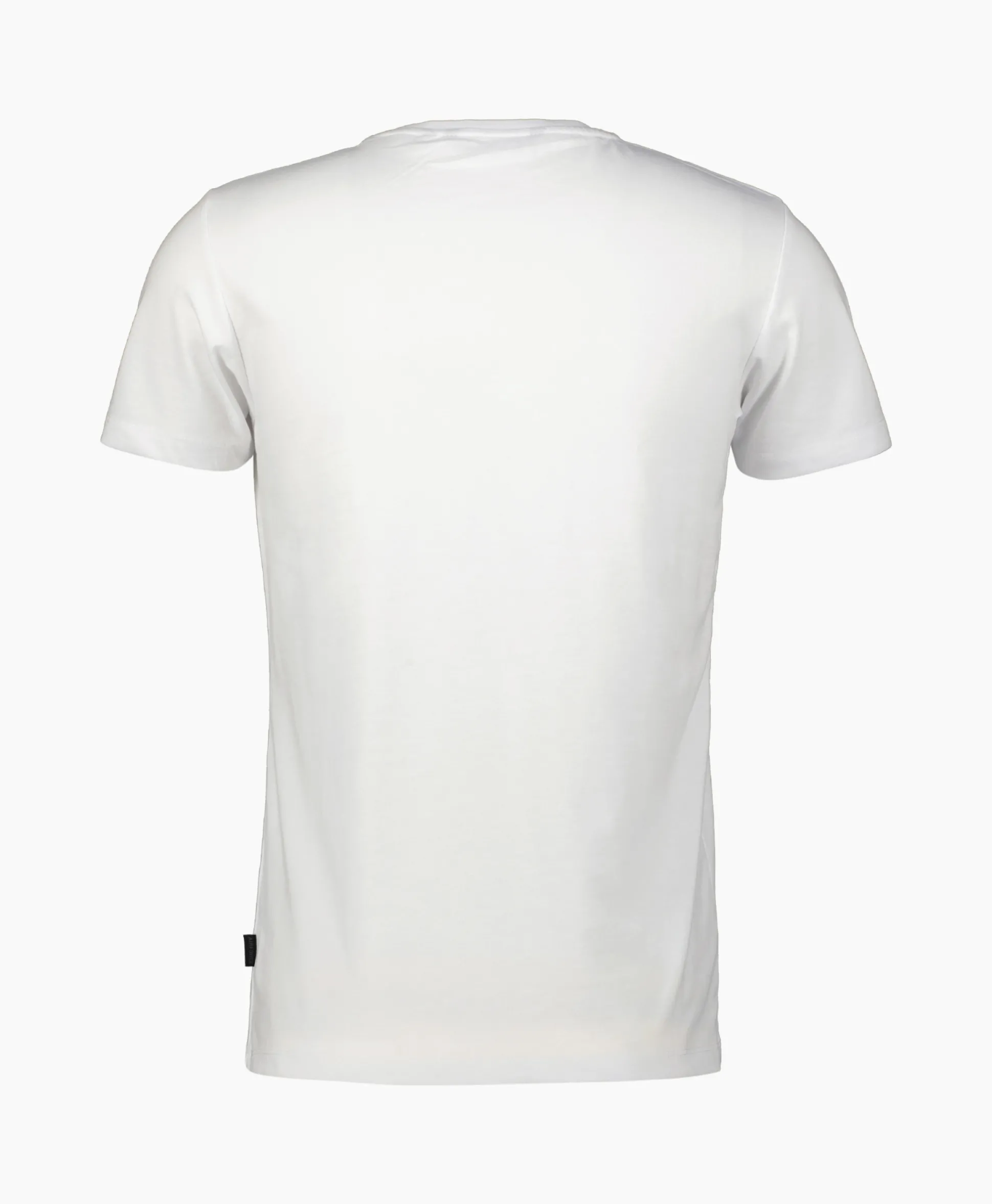 Hot T-Shirt Korte Mouw Basic Wit Heren T-Shirts