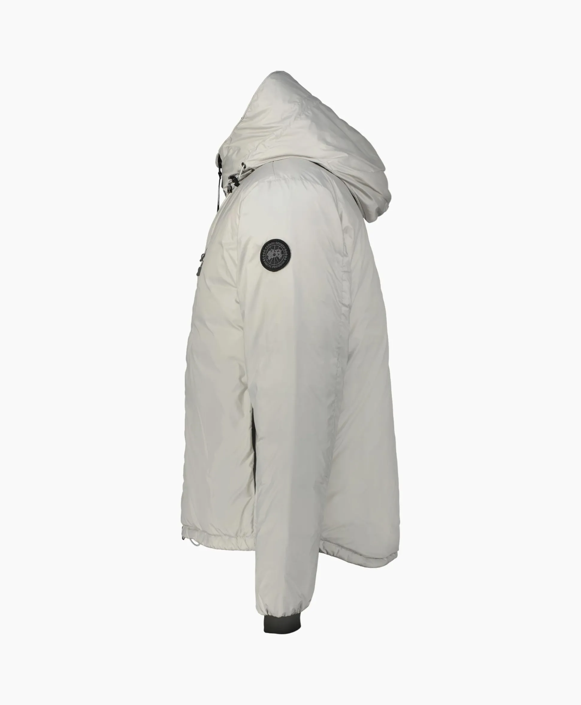 New Gewatteerde Jas Lodge Hoody Grijs Heren Jassen