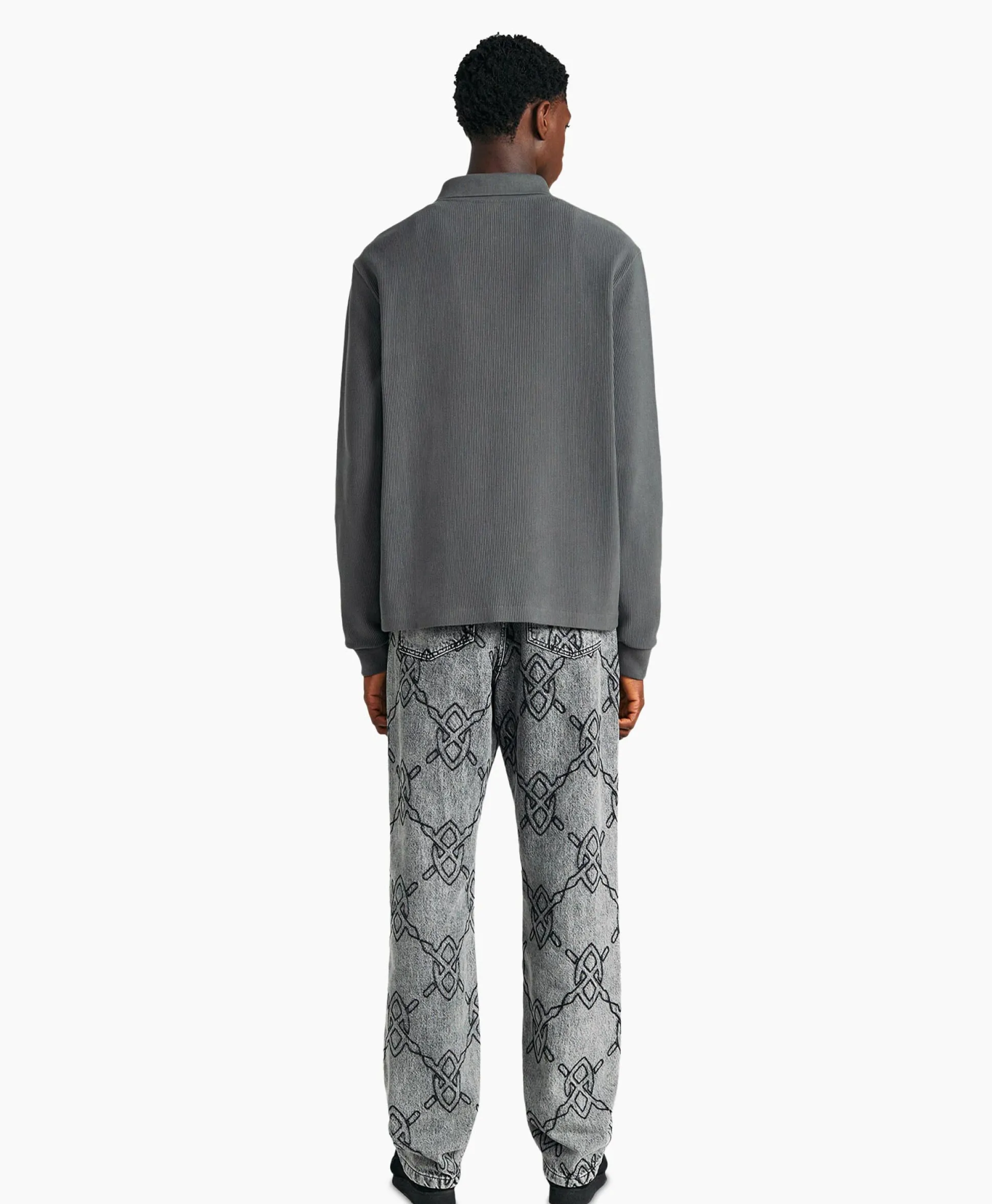 Store Overshirt Parram Grijs Heren Jassen