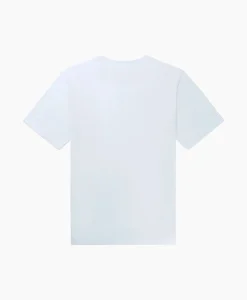 Best T-Shirt Korte Mouw Circle Licht Blauw Heren T-Shirts