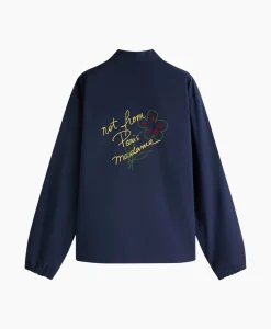 Fashion Jack La Veste Slogan Esquisse Donker Blauw Heren Jassen