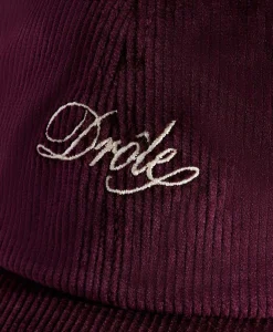 New Pet La Casquette Corduroy Donker Rood Heren Petten