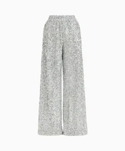 Clearance Pantalon Fences Zilver Dames Broeken