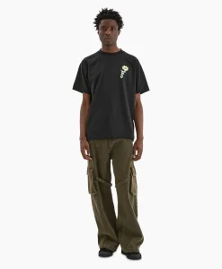 Flash Sale Flaneur T-Shirt Korte Mouw Tortuous Zwart Heren T-Shirts