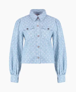 Hot Harper & Yve Jack Flo-Ja Licht Blauw Dames Jassen