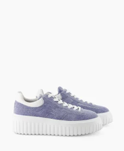 Cheap Sneaker H-Stripes Blauw Dames Sneakers