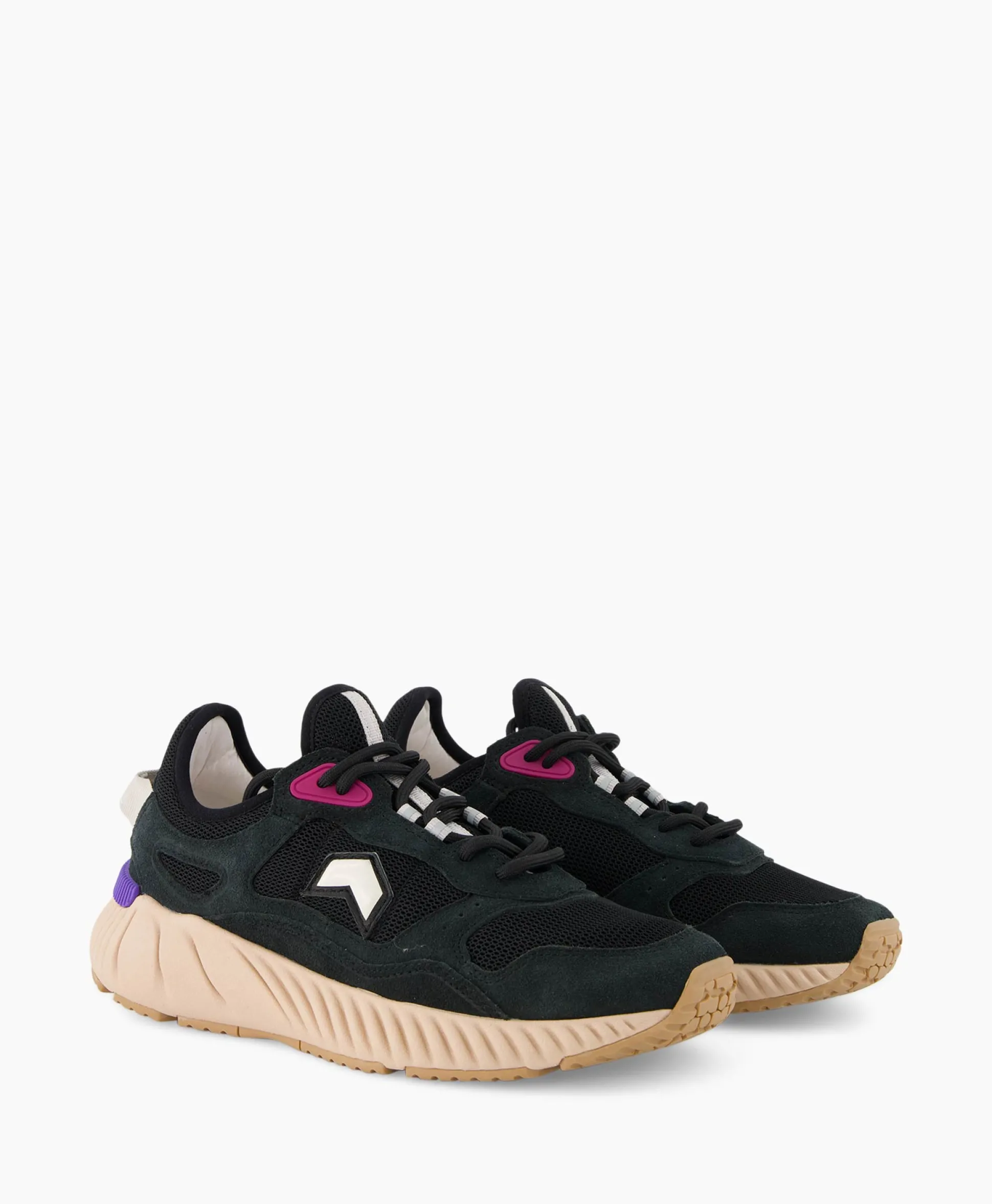 Best Sneaker Ewie-Gb 10 Zwart Dames Sneakers