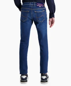 Fashion Jeans 5 Pkt Slim Fit Nick Ltd Blauw Heren Broeken