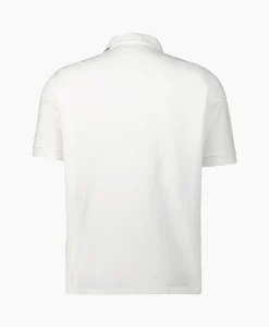 Discount Polo M/C Dettagli Con Popeline Wit Heren Polo's