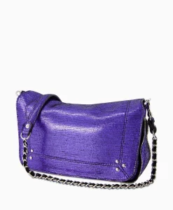 Flash Sale Jerome Dreyfuss Crossbody Tas Bobi S Paars Dames Tassen