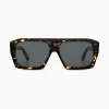 Discount Zonnebril Aksel Flake Bruin Dames Zonnebrillen