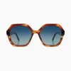 New Zonnebril Iggy Bourbon Gold Goud Dames Zonnebrillen