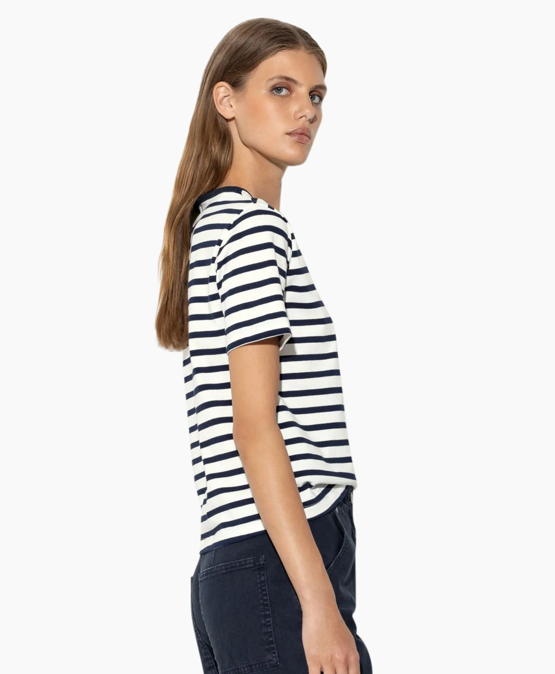 Flash Sale T-Shirt Korte Mouw 398145/7800-0 Off White Dames T-Shirts & Tops