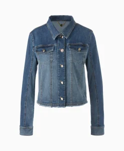 Fashion Jack Vc 31.04 D08 Blauw Dames Jassen