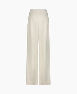 Clearance Pantalon Arrow-J3Tkn01 Ecru Dames Broeken