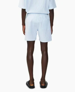 New Short Gregor Blauw Heren Broeken