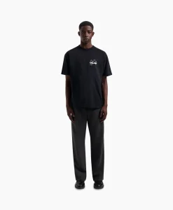 Outlet T-Shirt Transit Tee Zwart Heren T-Shirts