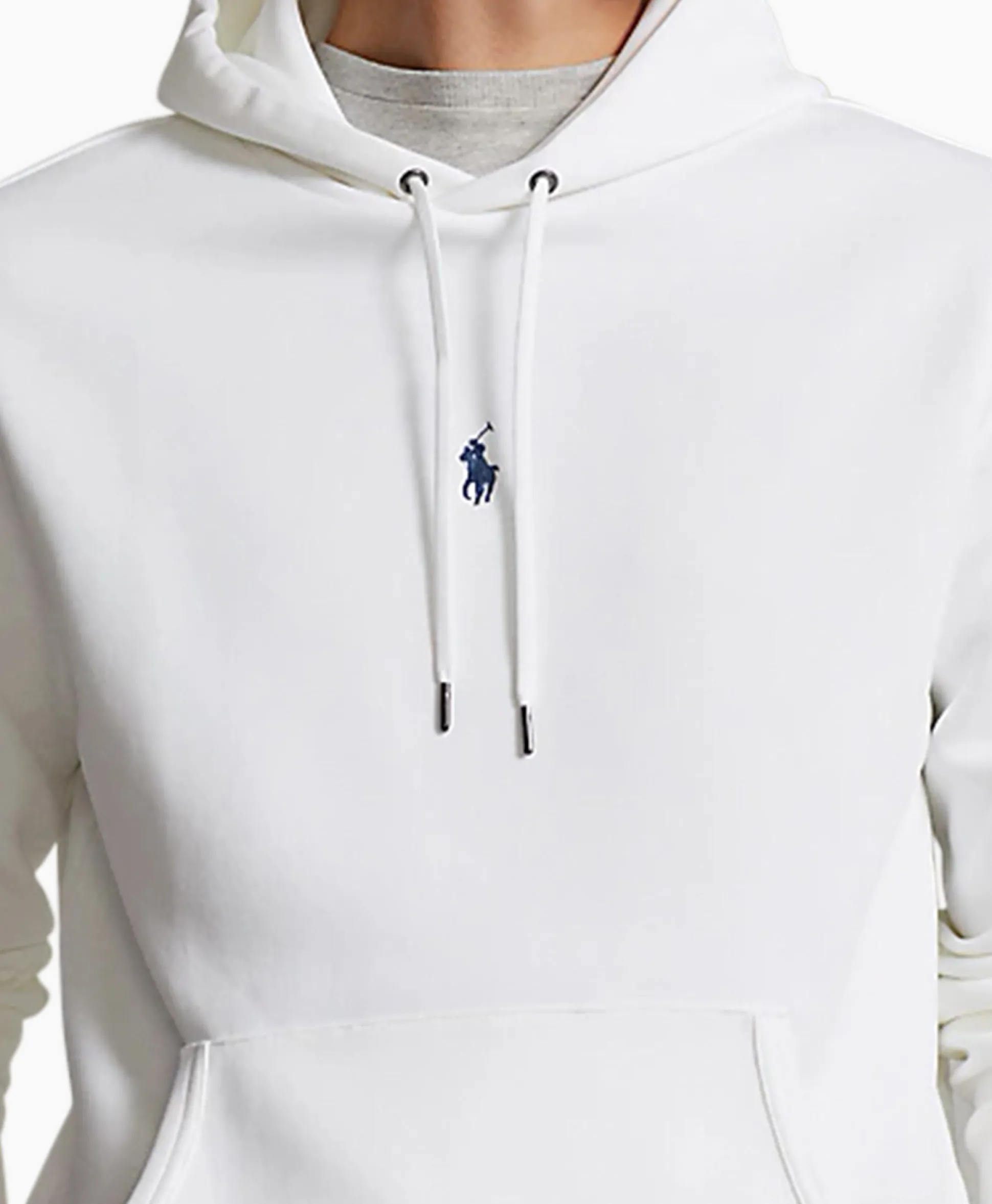 Flash Sale Hoodie Mid Logo Wit Heren Truien