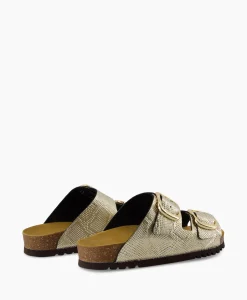 New Sandaal F31526 Goud Dames Sandalen