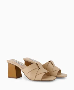 Cheap Sandaal Met Hak Amsterdam Beige Dames Sandalen