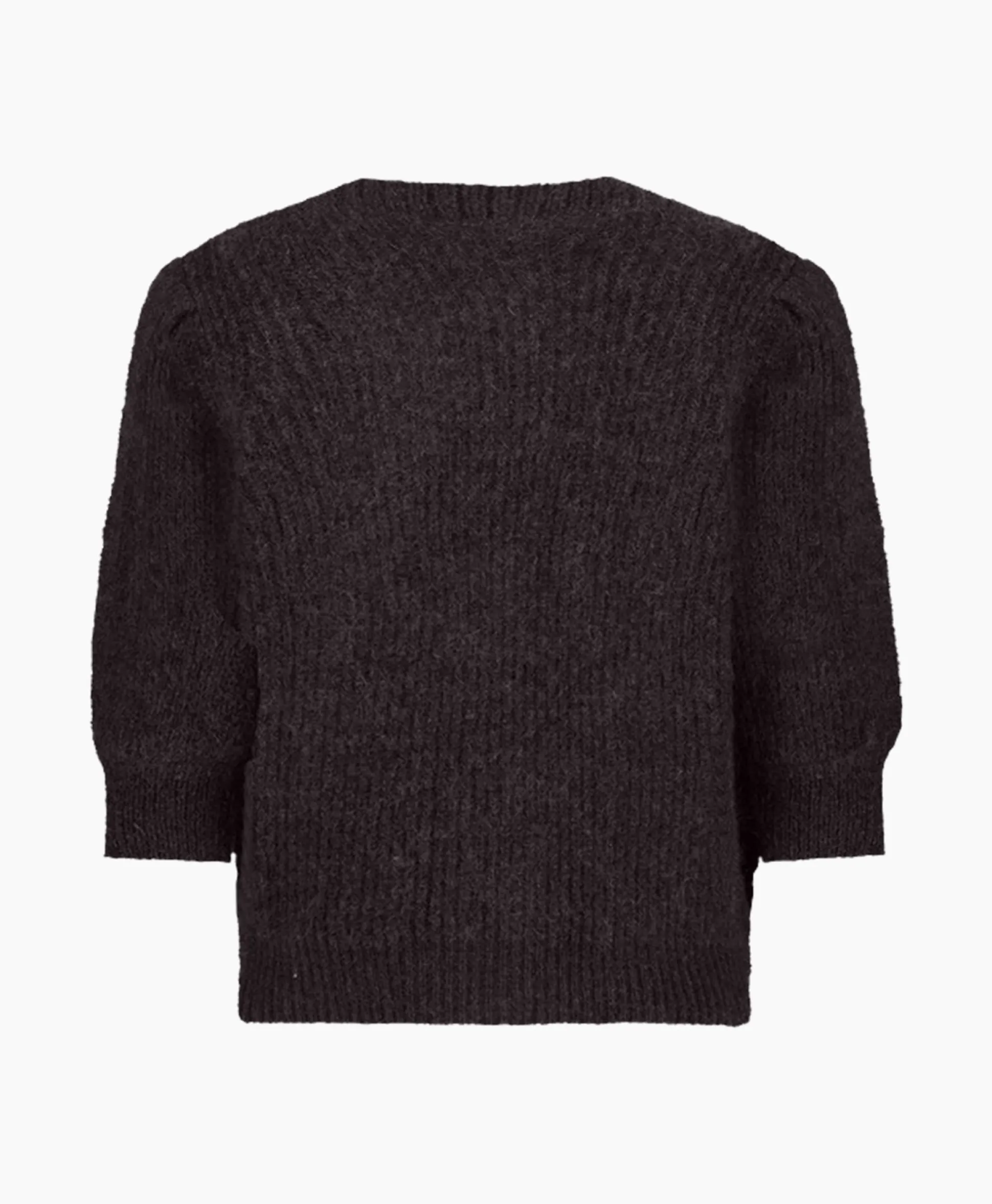 Cheap Vest Mandy Mohair Cardigan Bruin Dames Vesten