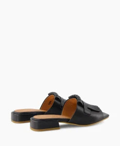 Hot Sandaal Met Hak Gigi Randy Zwart Dames Sandalen