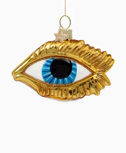 New Kerstbal Oog Goud Lifestyle Lifestyle