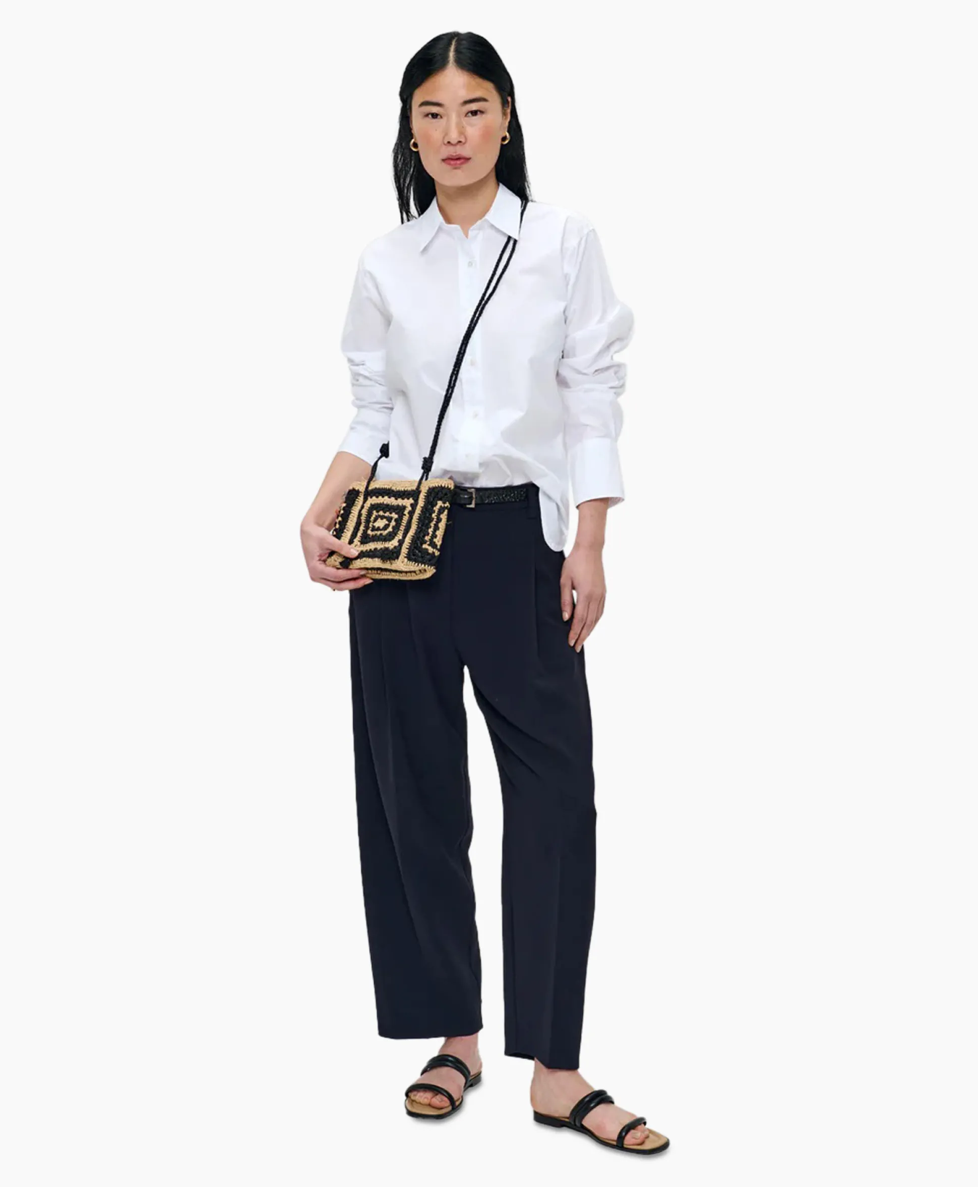 Fashion Blouse Boyfriend Wit Dames Blouses